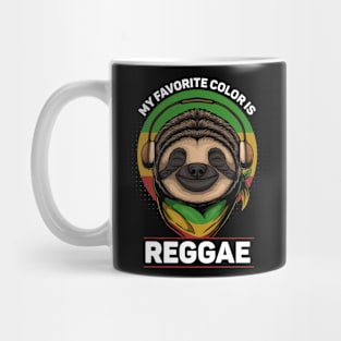 Funny reggae music genre saying Mug